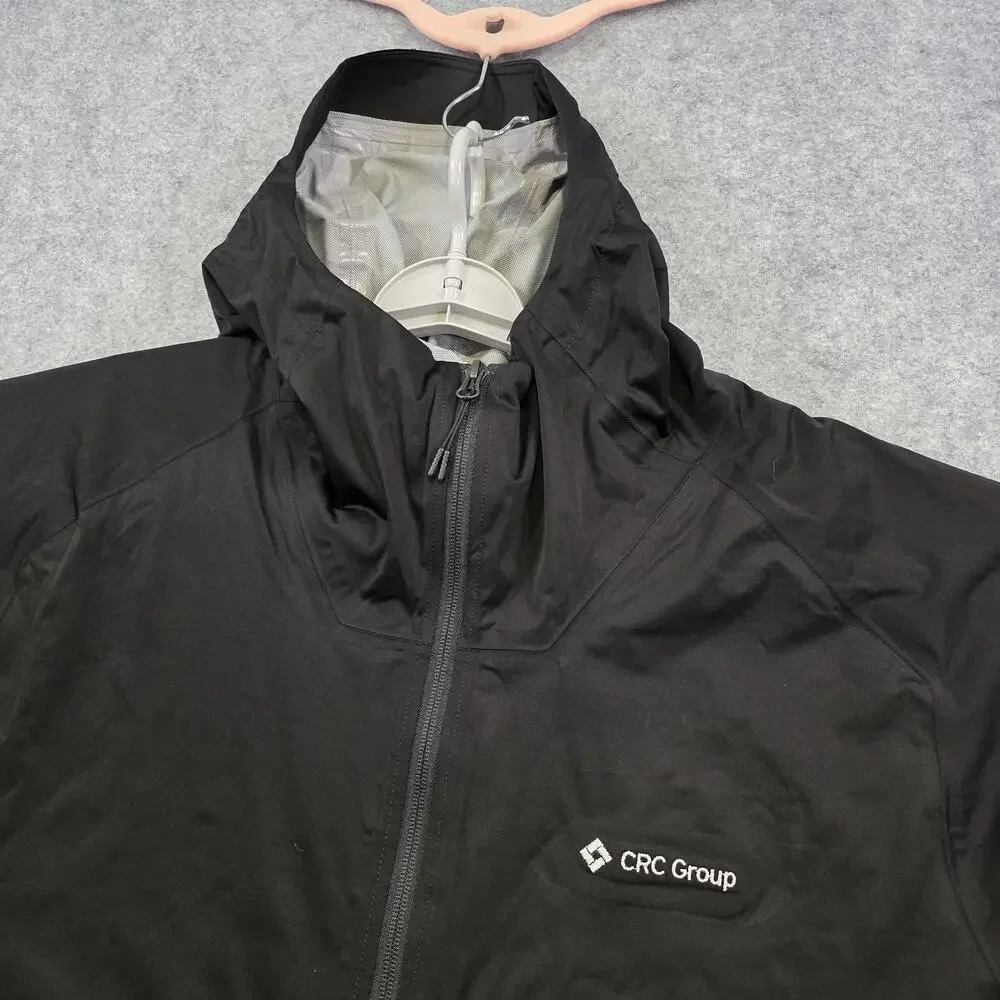 The North Face‎ All Weather Jacket Mens 2XL Black DryVent Hooded Hike Waterproof